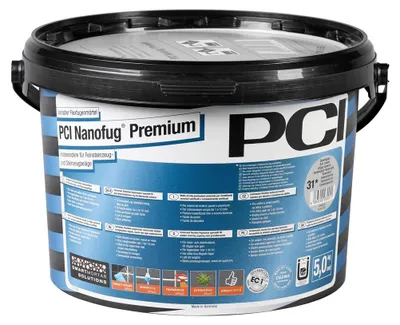 Produktbild von PCI Nanofug Premium 5kg Flexfugenmörtel Nr. 55 Nussbraun