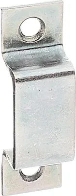 Produktbild von Alberts® Schlaufe, galvanisch verzinkt dickschichtpassiviert, lichte-LxH 20x9 mm, Gesamt-LxB 44x13 mm,Karte 4 St 901912