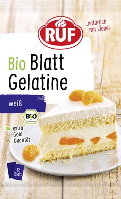 Produktbild von RUF  Blatt Gelatine Klar