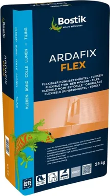 Produktbild von Bostik Ardafix Flex Fliesenkleber Dünnbettmörtel 25 kg Sack Fliesenkleber