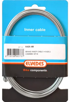 Produktbild von ELVEDES Rem Binnenkabel Tandem 4000mm Achter T-Nippel 6426-4m
