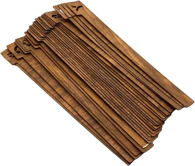 Produktbild von Set von 26 Holz Vinyl Plattenverteilern