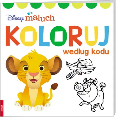 Productafbeelding van Disney voor peuters. Kleuren op basis van code