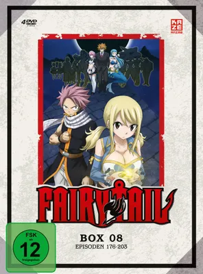 Produktbild von Fairy Tail - TV-Serie - DVD-Box 8 (Episoden 176-203) (4 DVDs)