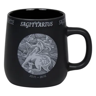 Produktbild von Könitz Becher Sternzeichen Schütze, Tasse, Kaffeetassen, New Bone, Schwarz, 395 ml, 1172392890