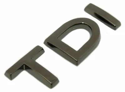 Produktbild von Original VW Audi Seat Skoda TDI Schriftzug Emblem Logo