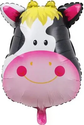 Zdjęcie produktu dla Balon foliowy krowa 63cm - Cakesicq