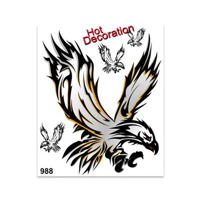 Produktbild von Sticker Adler Tribal 20 x 24 cm