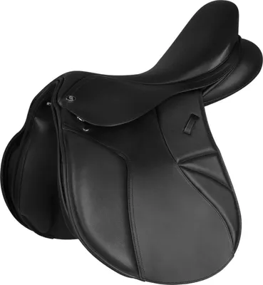Zdjęcie produktu dla Siodło sprężynowe Waldhausen Comfort, skóra czarna 15,5"/39 cm