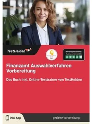 Immagine prodotto di Finanzamt Auswahlverfahren Vorbereitung: Das Buch inkl. Online-Testtrainer von TestHelden