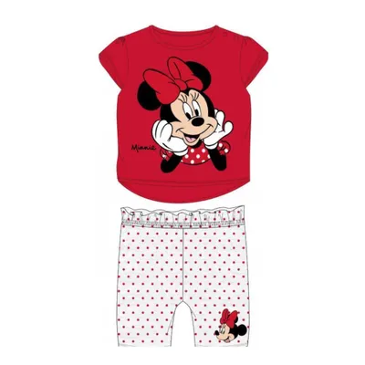 Produktbild von Babymode Set: Minnie Mouse Shirt & kurze Hose | rot,68