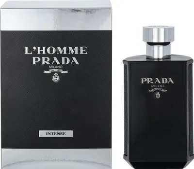 Produktbild von Prada L'Homme Intense, Männer, 100 ml, Nicht nachfüllbare Flasche, Spray, ALCOHOL DENAT, AQUA (WATER), PARFUM (FRAGRANCE), COUMARIN, LINALOOL, ETHYLHEXYL METHOXYCINNAMATE,...