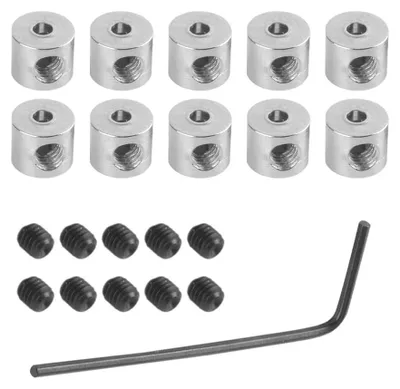 Sicherheitsverschluss-Set mit Schlüssel für Anstecknadeln, 10 Stück