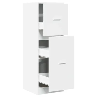 Produktbild von "SALE 2026"Flurschrank - elegante Design - Mehrzweckschrank - Apothekerschrank Weiß 40x41x118 cm Holzwerkstoff - Kommoden DE8554378