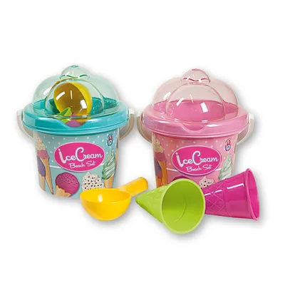 Productafbeelding van Babybadset, 5-delig, ijs thema