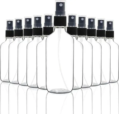 Image de 10 flacons pulvérisateurs en verre de 120 ml, rechargeables