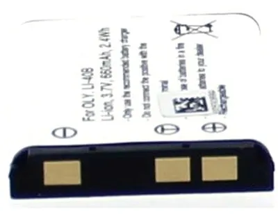 Produktbild von AGI 6218, 660 mAh, Digitalkamera, Lithium-Ion, 3,9 cm, 3,1 cm, 6 mm