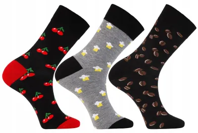 Produktbild von MORAJ Herren Baumwolle Lange Socken 3-Paar Größe 43-45