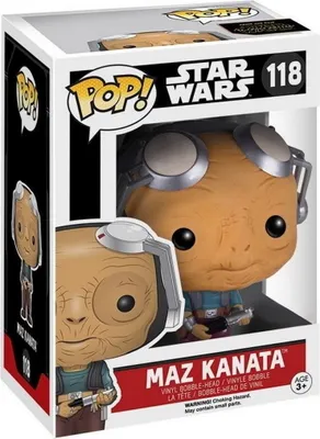 Produktbild von Star Wars - Maz Kanata 118 - Funko Pop! - Vinyl Figur