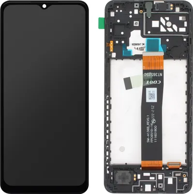 Immagine prodotto di Samsung, schermo LCD originale touchscreen - nero per Samsung Galaxy A04s, nero