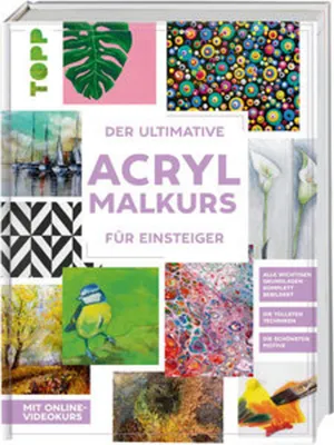 Produktbild von Der ultimative ACRYLMALKURS für Einsteiger