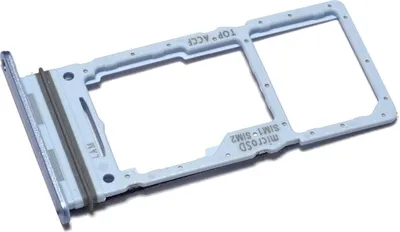 Produktbild von Simkartenhalter passend für Samsung Galaxy A33 5G (SM-A336B/DS) + micro-SD Kartenfach, Serviceware, Hellblau