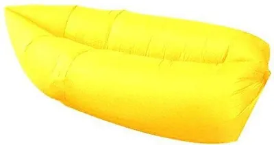 Productafbeelding van Opblaasbare ligstoel Sedco Sofair Banana, zwart - geel