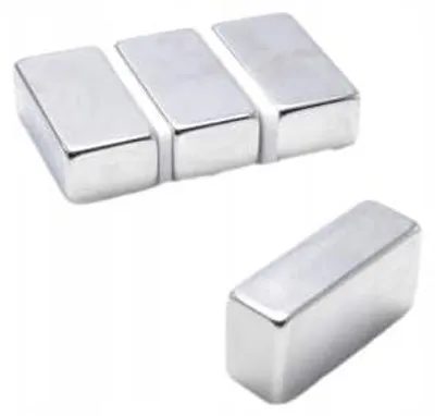 Produktbild von Top Magnesy - 2 Stück Neodym Magnete 30x10x15 mm N38 - extra starke Haftmagnete für Montage, Werkstatt & Industrie