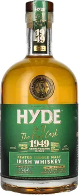 Immagine prodotto di Hyde No.11 THE PEAT CASK 1949 Whisky irlandese single malt torbato Edizione commemorativa 43,0 %  0,70 lt.