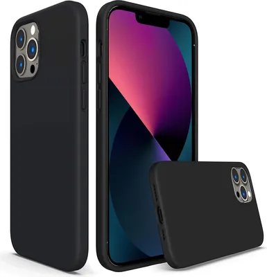 Obrázok produktu pre Puzdro na mobilný telefón Apple iPhone 13 Pro ochranný kryt silikónové gélové puzdro na mobilný telefón, čierne