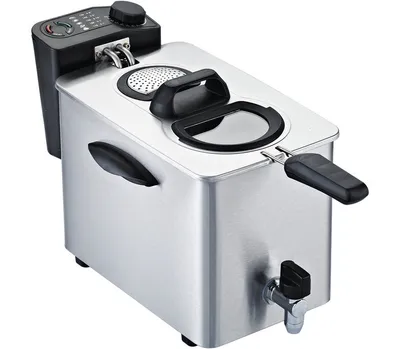 Obrázek produktu pro RGV FR TYPE4L, Fritéza, 4 l, Samostarný, Černá, Nerezová ocel, Otočné, Samostatné