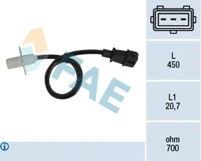 Produktbild von FAE Motordrehzahlsensor 79003 für FIAT Seicento / 600 Schrägheck (187)