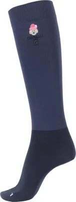Produktbild von Cavallo Reitsocken SINDI Strümpfe darkblue mit Motiv Sportswear HW 25, Größe:35-38