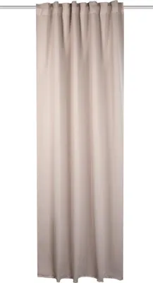 Produktbild von HOME WOHNIDEEN Blacky 175 x 140 cm 1x Verdunklungsschal inkl. 1x Bügelband Beige