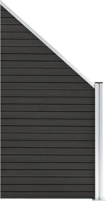 Obrázek produktu pro vidaXL Zaunelement WPC 95x(105-180) cm Grau
