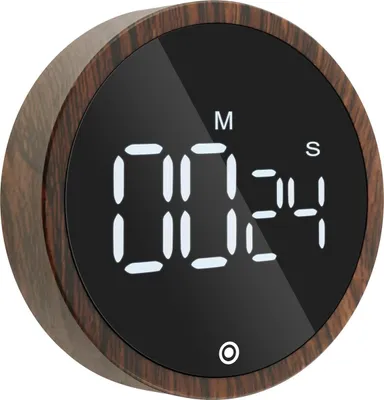 Produktbild von Magnetischer LED Küchentimer, digitales Display, 3 Lautstärkestufen, Eier-Timer & Tisch-Timer für Küche, Fitness, Backen und Unterricht