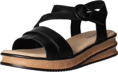 Produktbild von Alyssa Damen-Sandalette Schwarz, Farbe:schwarz, EU Größe:39