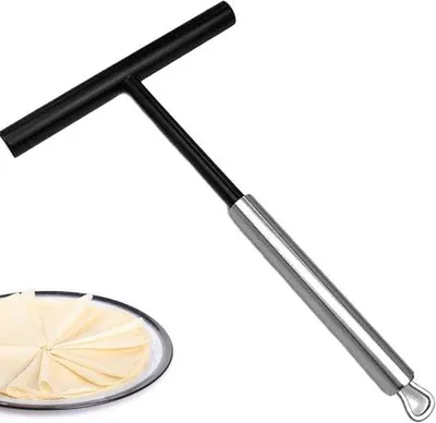 Imagen del producto de Distribuidor para crepes/tortillas, 19,5 cm, acero inoxidable, plástico, apto para lavavajillas.