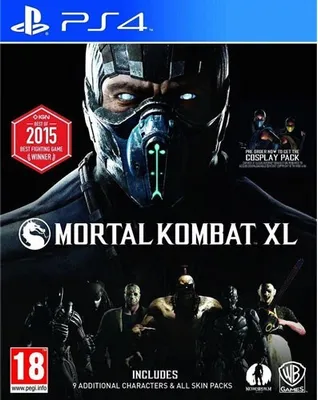 Produktbild von Warner Bros. Games Mortal Kombat XL, PlayStation 4, M (Reif)