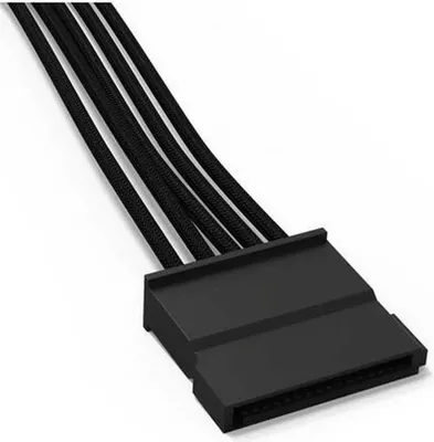 Obrázok produktu pre be quiet! CS-3310, 0,3 m, SATA 15-pin, Čierna, Dark Power Pro 8-, Straight Power E9-, Pure Power L8- / Power Zone, RoHS, 86 mm