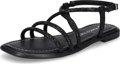 Produktbild von Marco Tozzi Damen Sandale schwarz Glitzer
