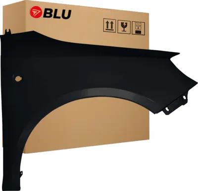 Produktbild von BLU Kotflügel Passend für Skoda Fabia II (5J) | Roomster LF9R Rechts Schwarz SchwarzMagie | 2007-2015 | Vorderseite Vorne | Lackiert | Einbaufertig