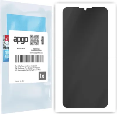Produktbild von apgo Schutzfolie für Samsung Galaxy A02s Anti-Spy, Blickschutzfolie, Privacy, Hydrogel Displayschutzfolie, mit Positionierhilfe [Privacy, Matt, Anti-Fingerprint]