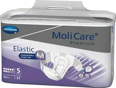 Produktbild von Hartmann MoliCare Premium Elastic 8 Tropfen Inkontinenzslip Gr. L unisex Hüft-/Bauchumfang 115-145 cm