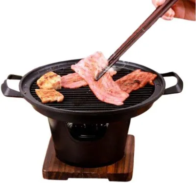 Productafbeelding van Draagbare BBQ-houtskoolgrill - Koreaanse Yakiniku Barbecue