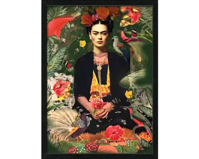 Produktbild von Gerahmtes Bild Frida Kahlo III 53x73 cm