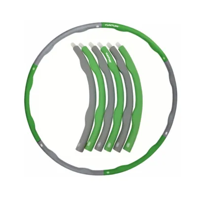Image de Cerceau Hula Hoop pour abdos 1.8kg vert