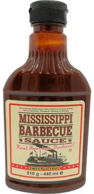 Produktbild von Mississipi Barbecue Sweetn Spicy Sauce süss und scharf 440ml
