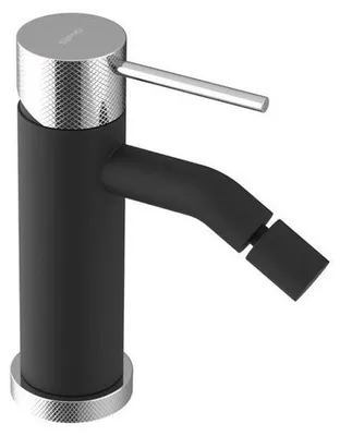 Produktbild von ULTRASAN Bidetarmatur, Schwarz matt/chrom
