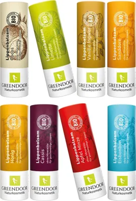Produktbild von GREENDOOR Lippenpflege-Set Tutti